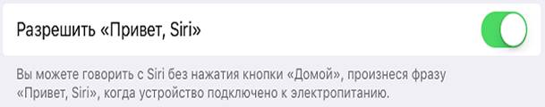 Включение голосового помощника
