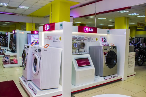 Сушилки в магазине
