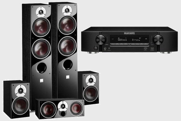 Marantz NR-1609 Black + Dali Zensor Set 5.0 5/3/vocal